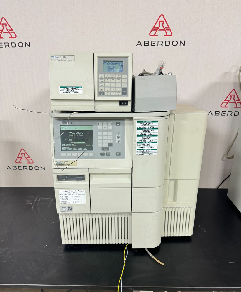 Waters 2695 Separations Module Detector 2487 HPLC System #17711