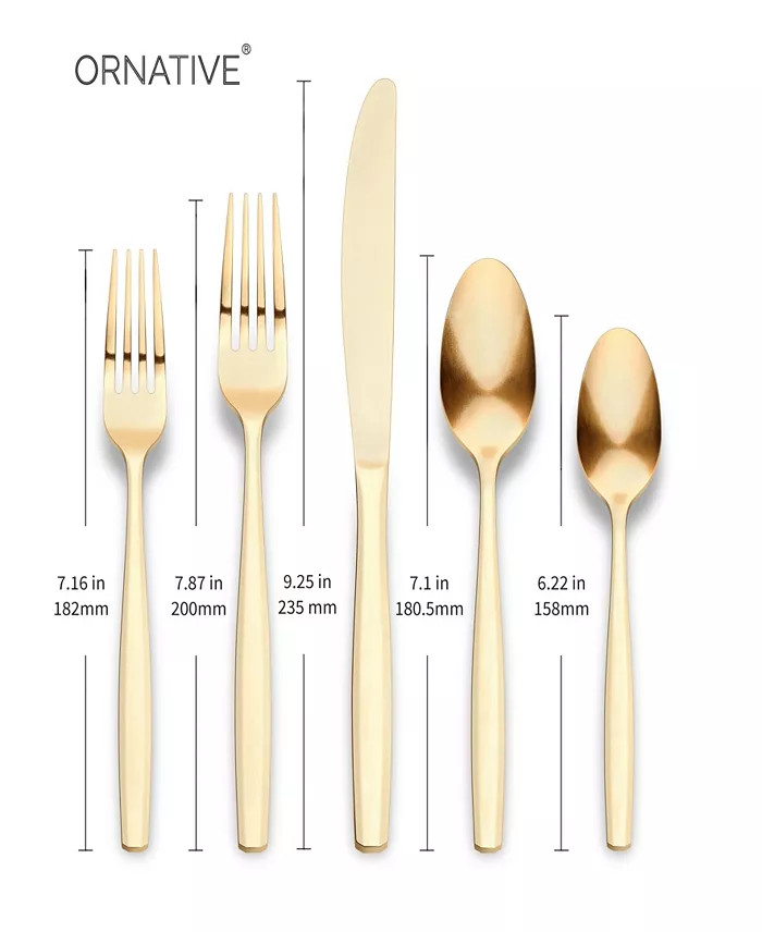 Ornative Amias 18 Piece Flatware Set (Incomplet Set)