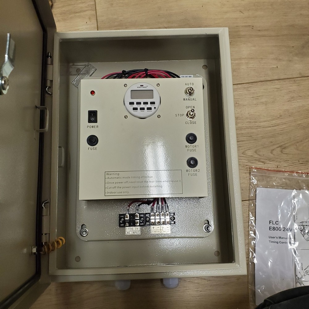 UYGALAXY Greenhouse Roll Up Motor Timer Controller Automatic for Ventilation...