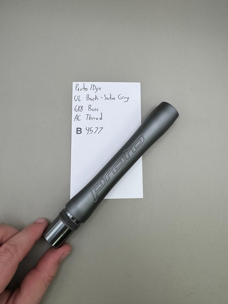 Proto/Dye UL Back-Satin Grey 688 Bore AC Thread