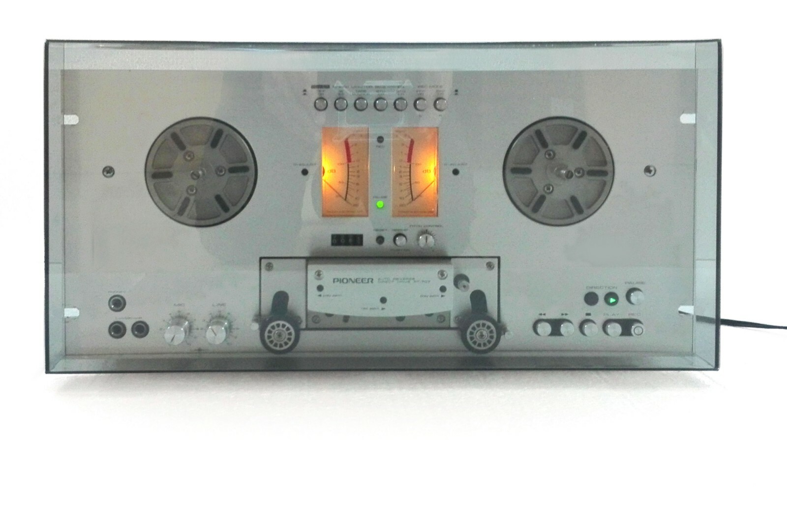 NEW Grey Dust Cover for Pioneer RT-707 RT-701 RT-909 RT-901 Reel Tape Recorder