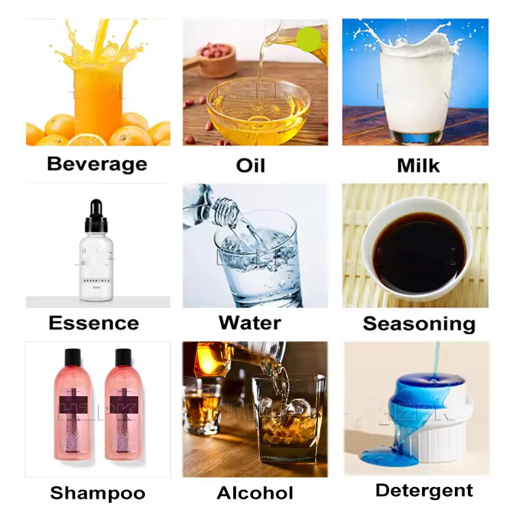 Automatic Desktop Filling Capping Labeling Machine Line Small Bottle Fill System