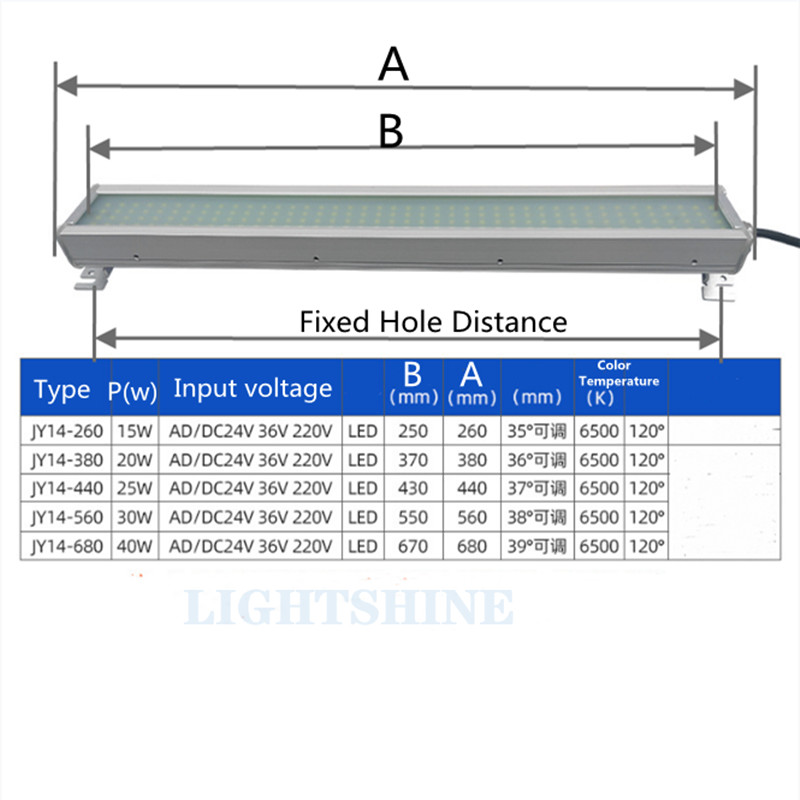 Lathe Lamp Waterproof Explosion-Proof Light Slide R LED Machine Tool Working CNC