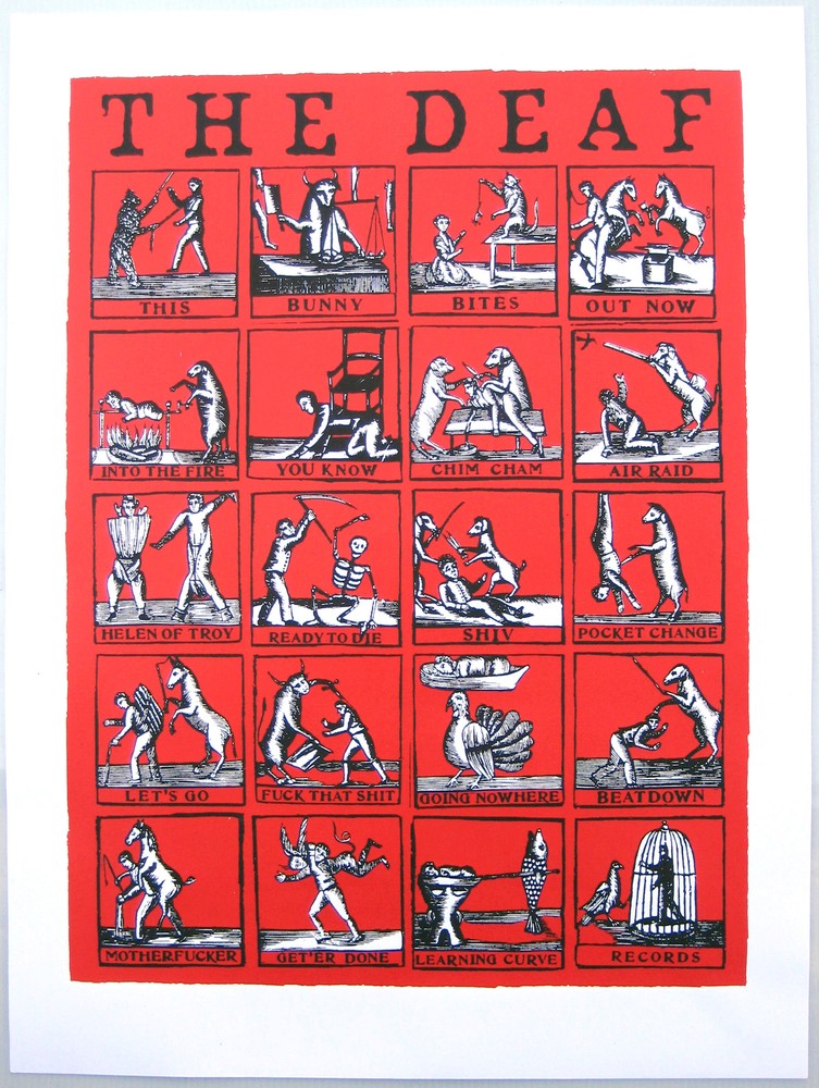 The Deaf Concert Poster 2007