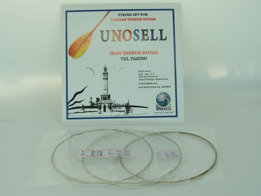 String Set For Persian String Instrument Dotar Tanbour