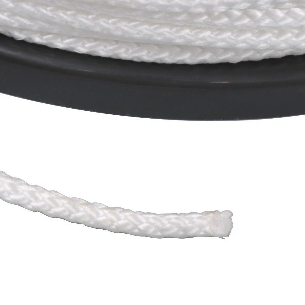 1/8 Inch x 1000 Feet White Polypropylene Tying Twine Pulling Pull Line 8 Strand