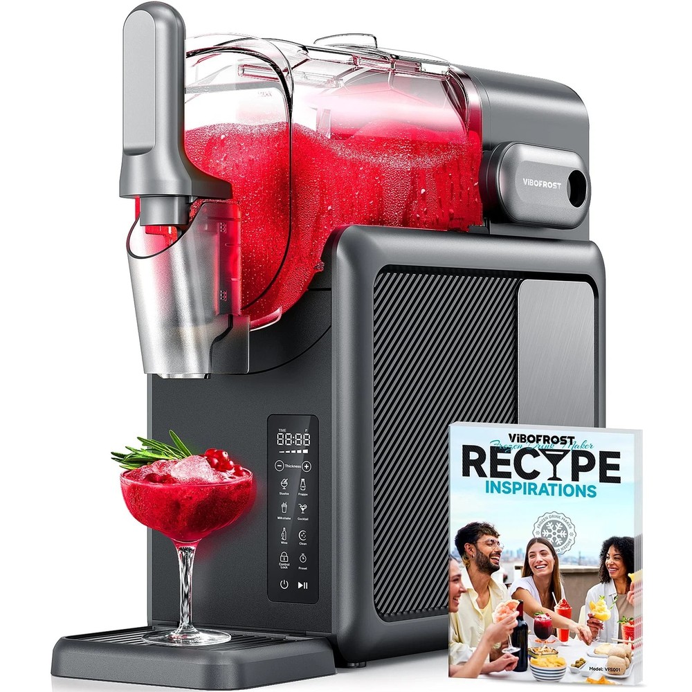 Slushie Machine 9-in-1 with EvenChill Technology, Auto Cleaning