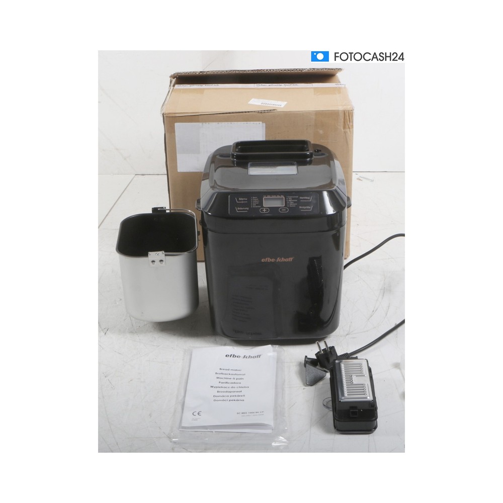EFBE Schott SC BBA 1000 BK CP Bread Maker With Faulty Timer (289399)