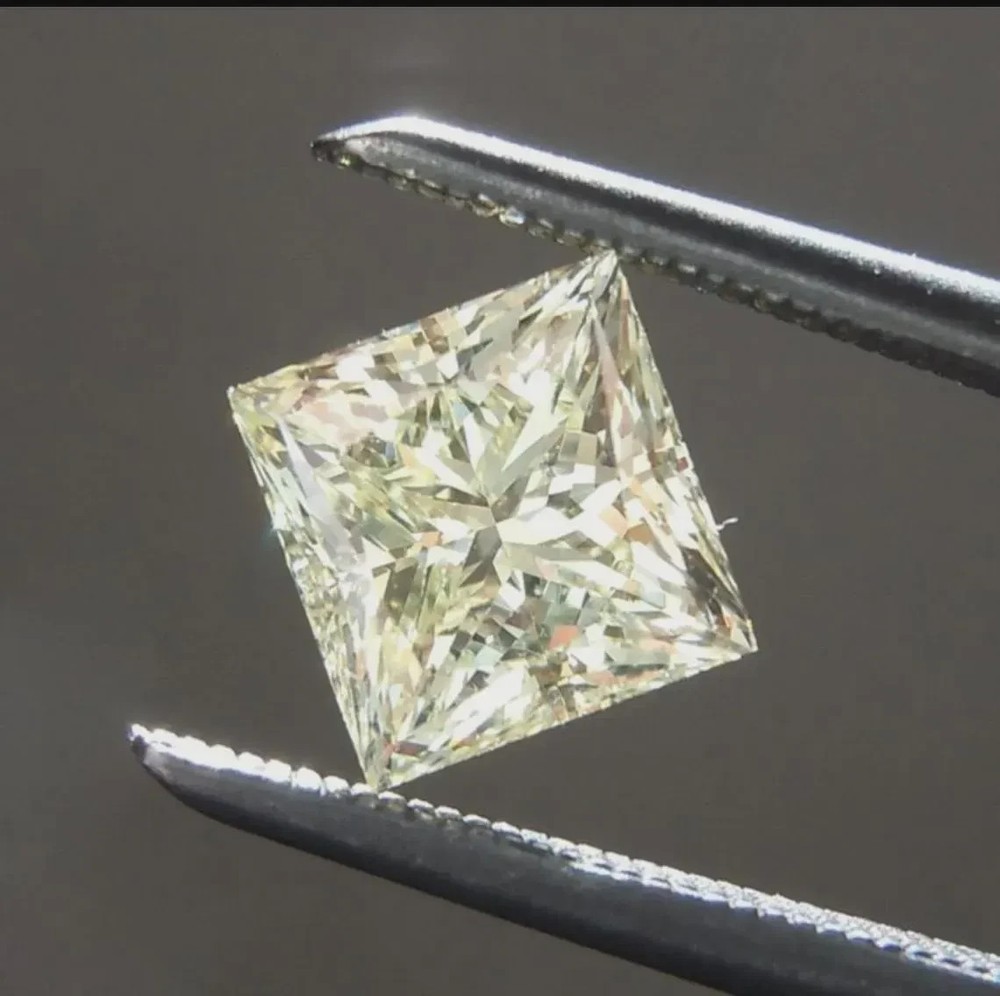 Princess Cut Lab Created Diamond IGI