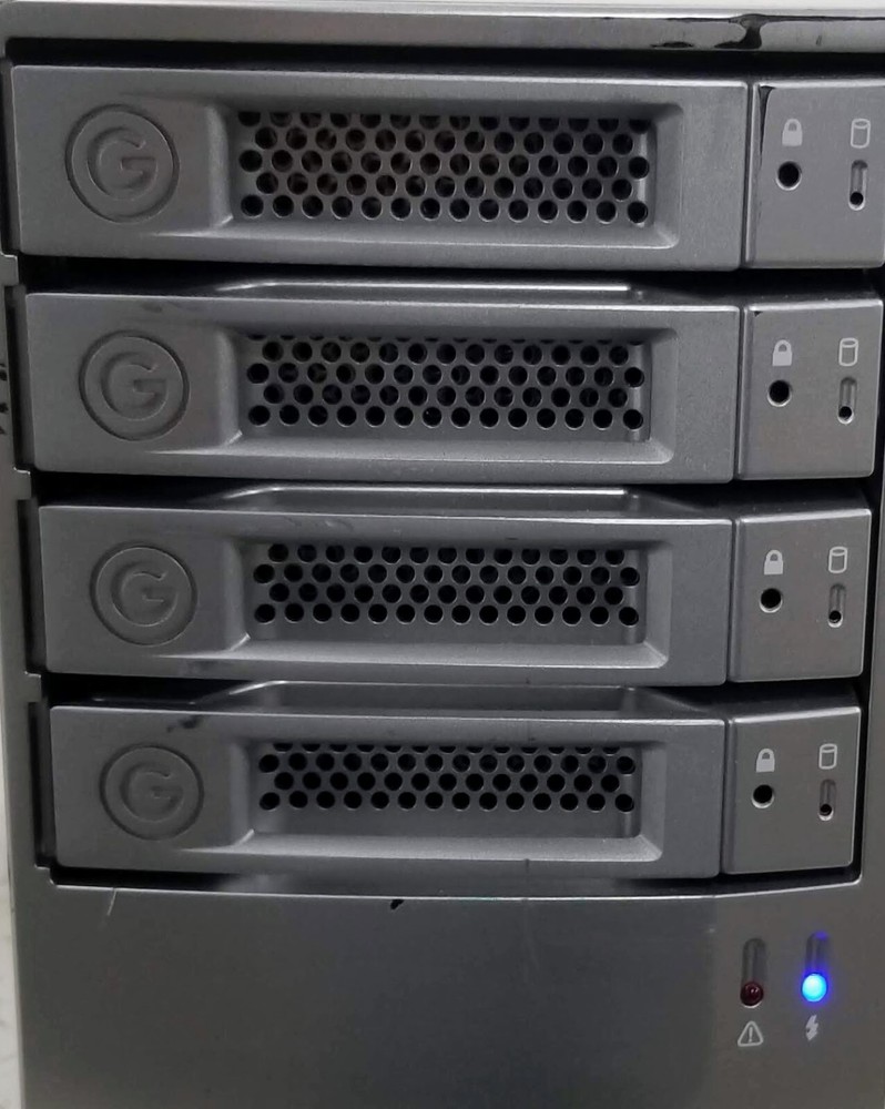 G Technology G Speed eS 4TB Raid array Case W/ 4TB HDD
