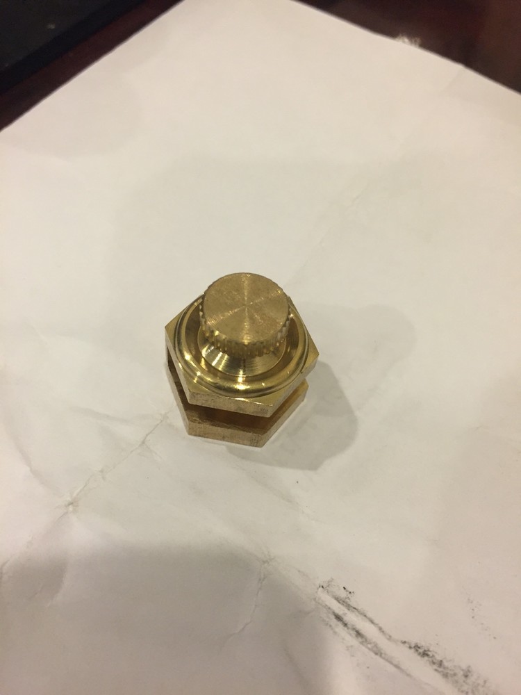 W8HOG Bug Zapper Brass Weight - Fits Vibroplex Round, Flat, & X Shaft Keyers