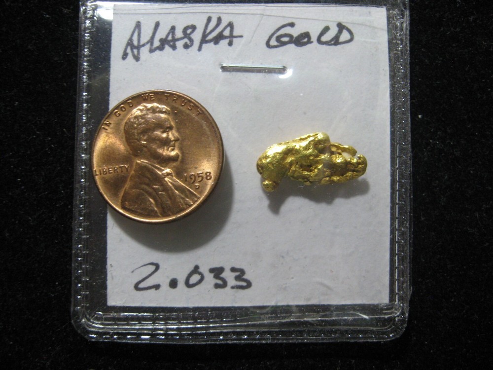 ALASKA GOLD 2.033  GRAMS
