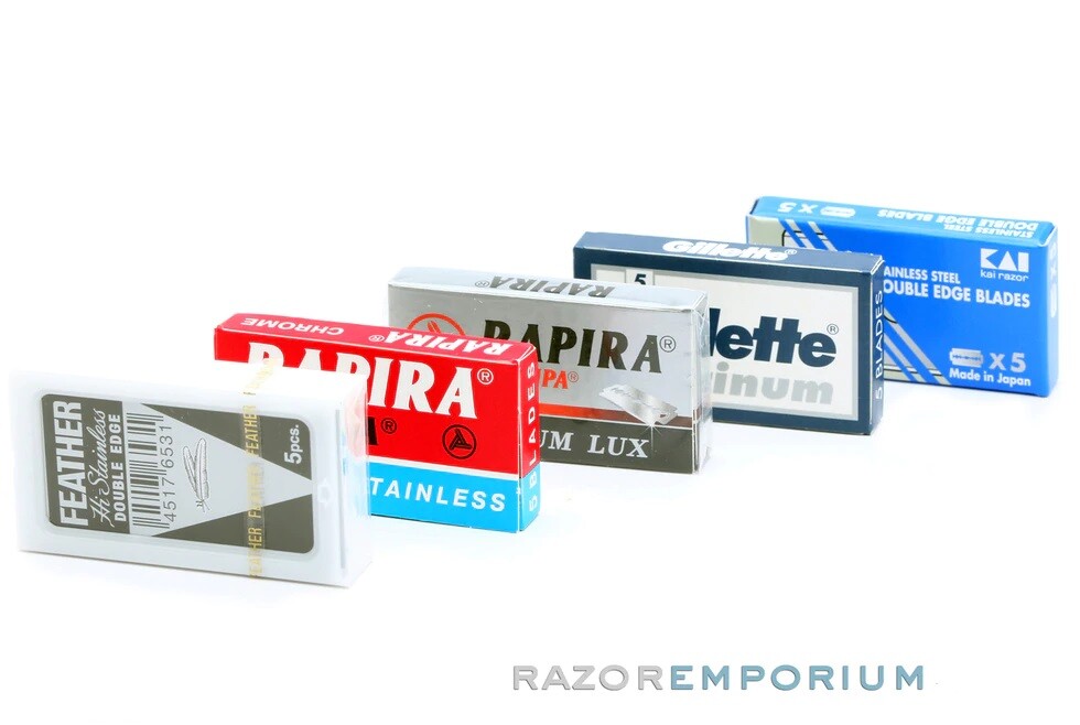 Aggressive Kit | DE Blade Sample Packs | Razor Emporium