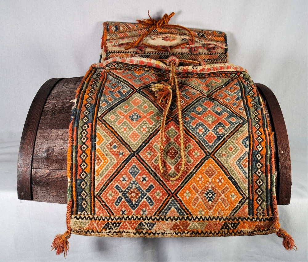 Antique Persian Saddle Bag