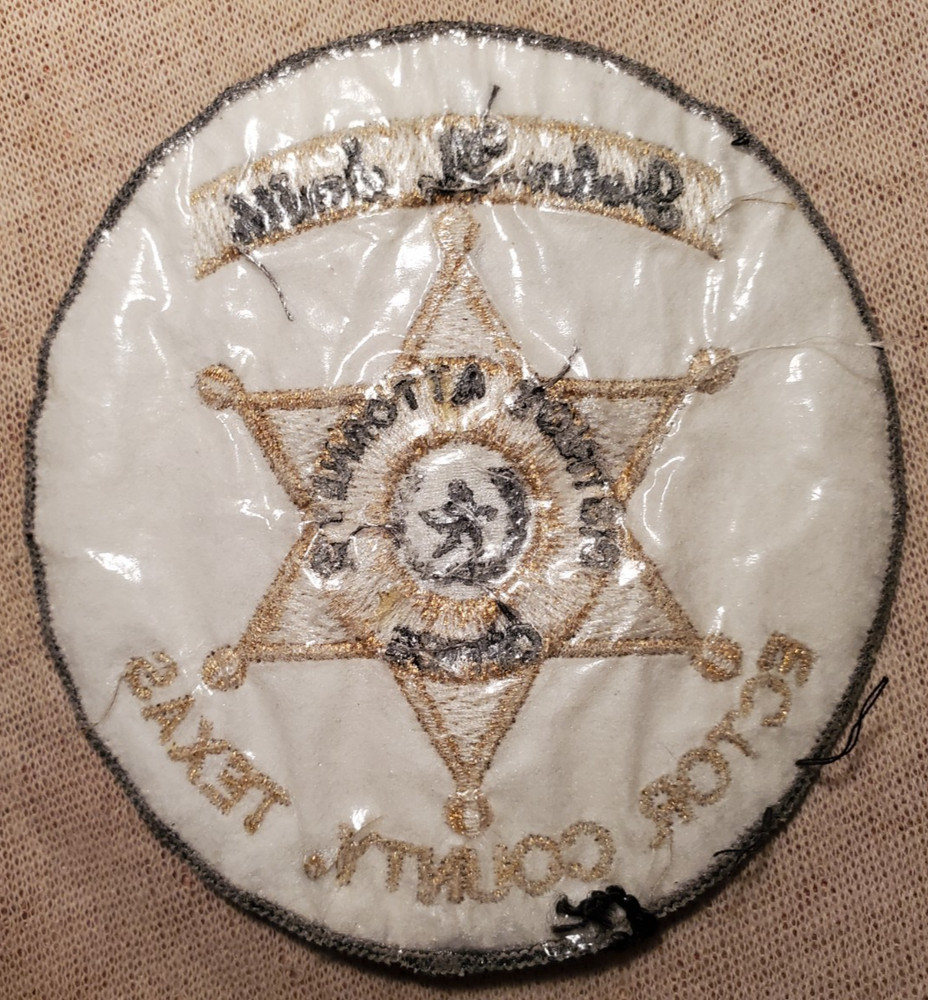 TX Ector County Texas District Attorneys Office Patch (4.25In Diameter)