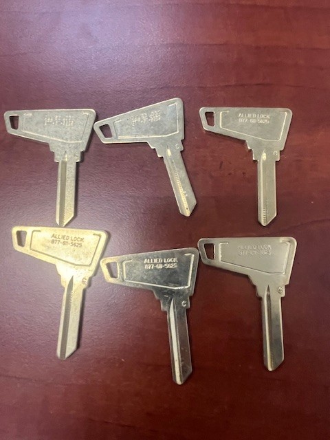 Original Schlage key blanks 6 Pin C Keyway LARGE HEAD