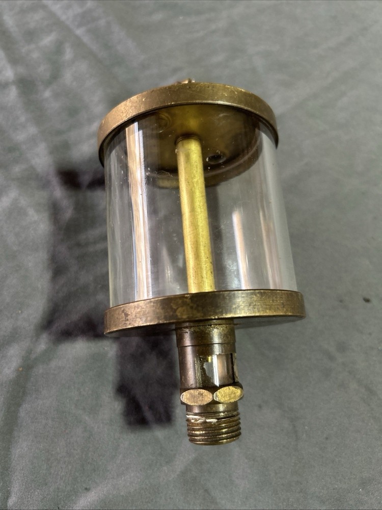 Vintage Brass Machine Oiler Lubricator