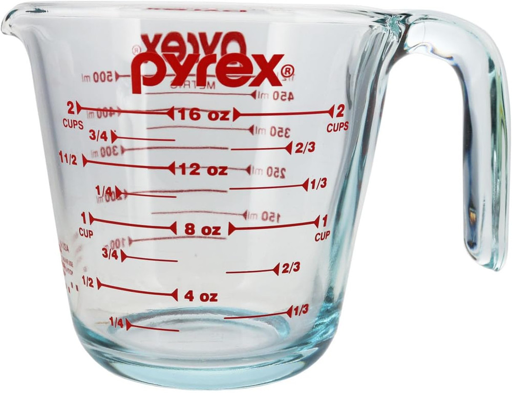 6001075 2 Cup Glass Measuring Cup