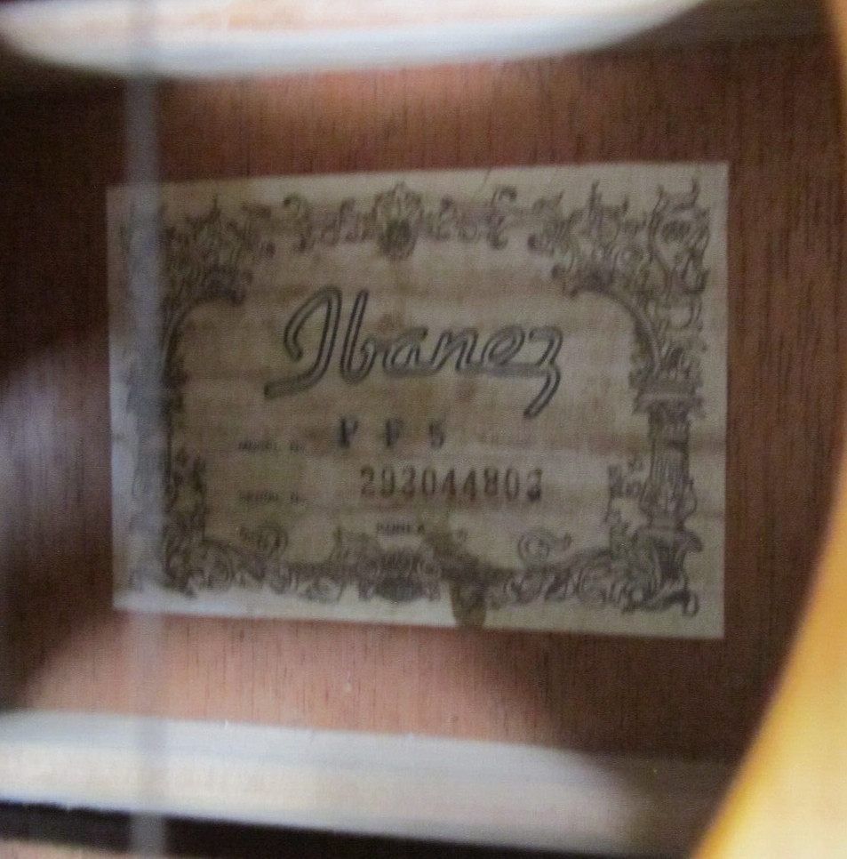 Ibanez Acoustic Guitar 6 String Model PF5