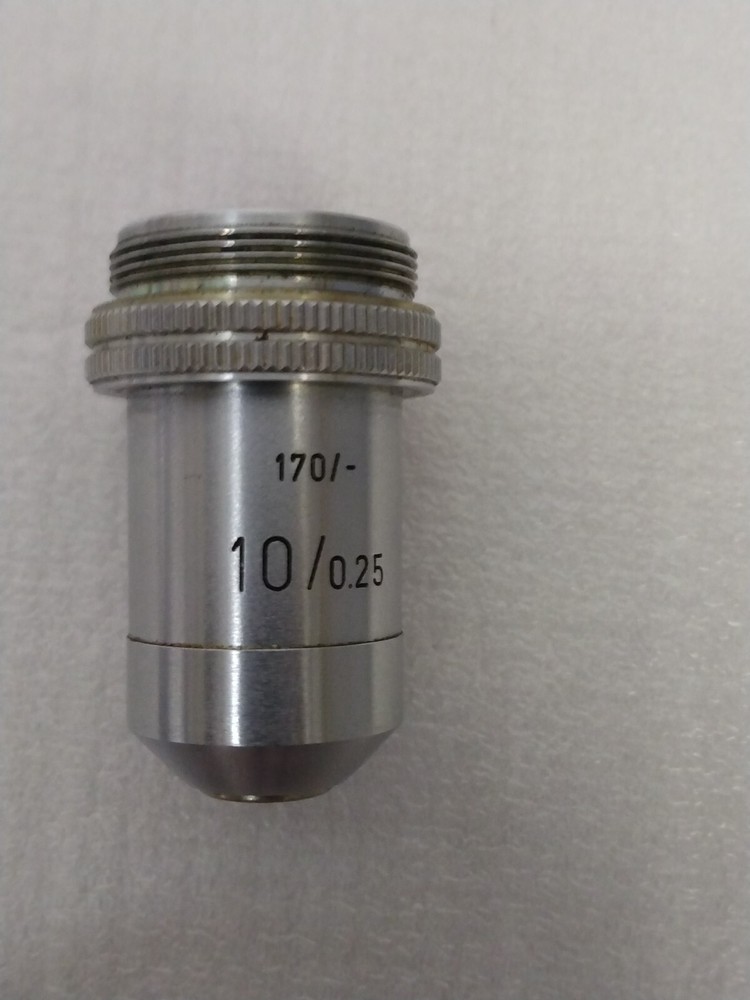 Leitz Wetzlar Microscope Objective 170/- 10/0.25