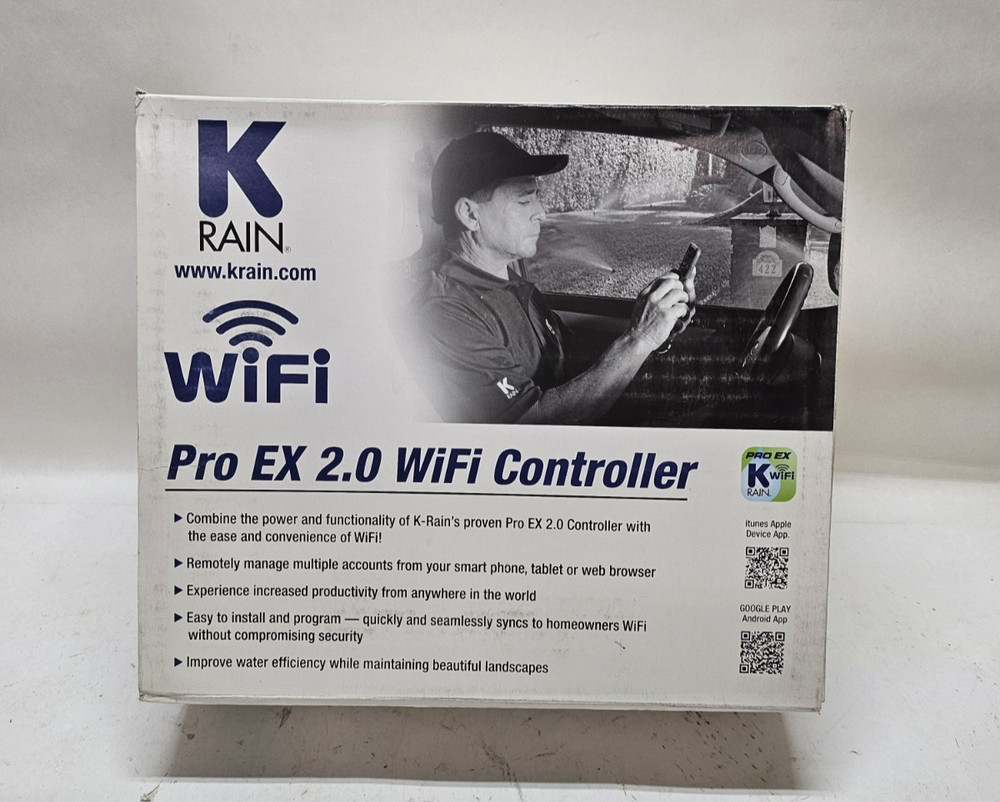 K Rain 3202ID-WiFi-Kit  Pro EX 2.0 Modular Irrigation Controller KRain