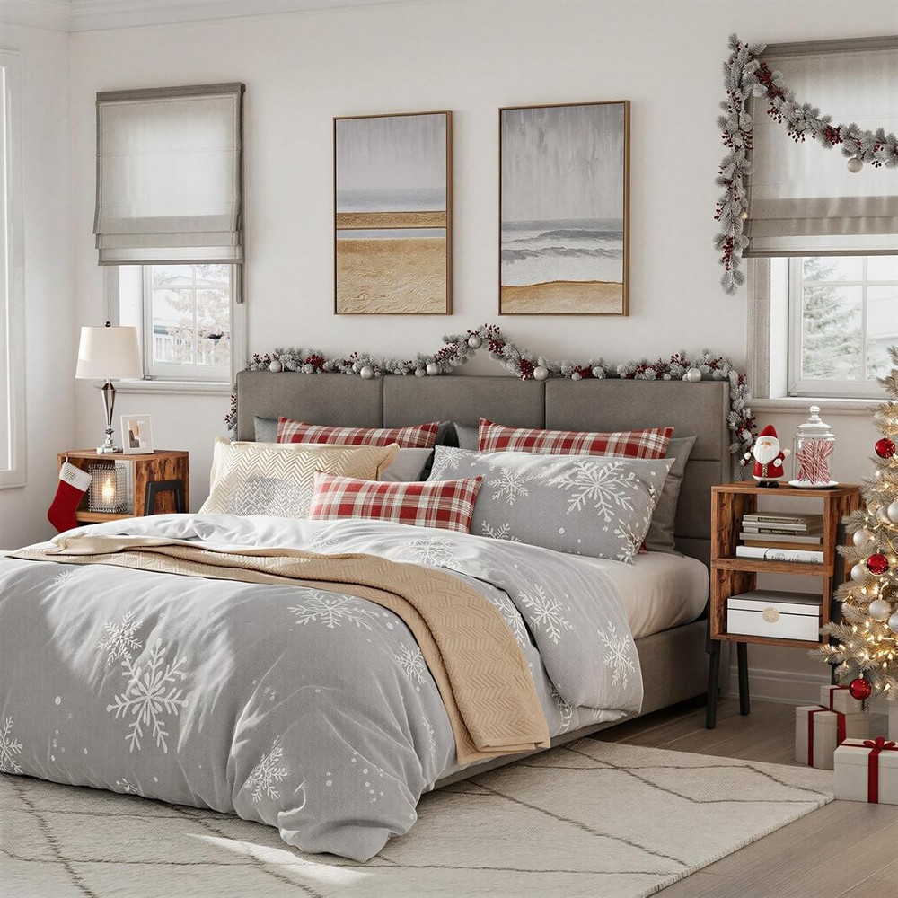 Nightstands Set of 2 Stackable End Table Side Table Bedside Tables W/ Open