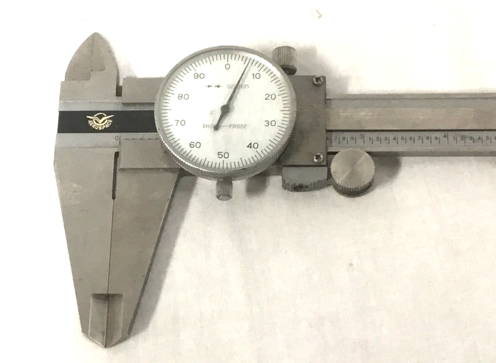 16” Stainless Shockproof Caliper .001 Precision Measuring Tool by Aerospace