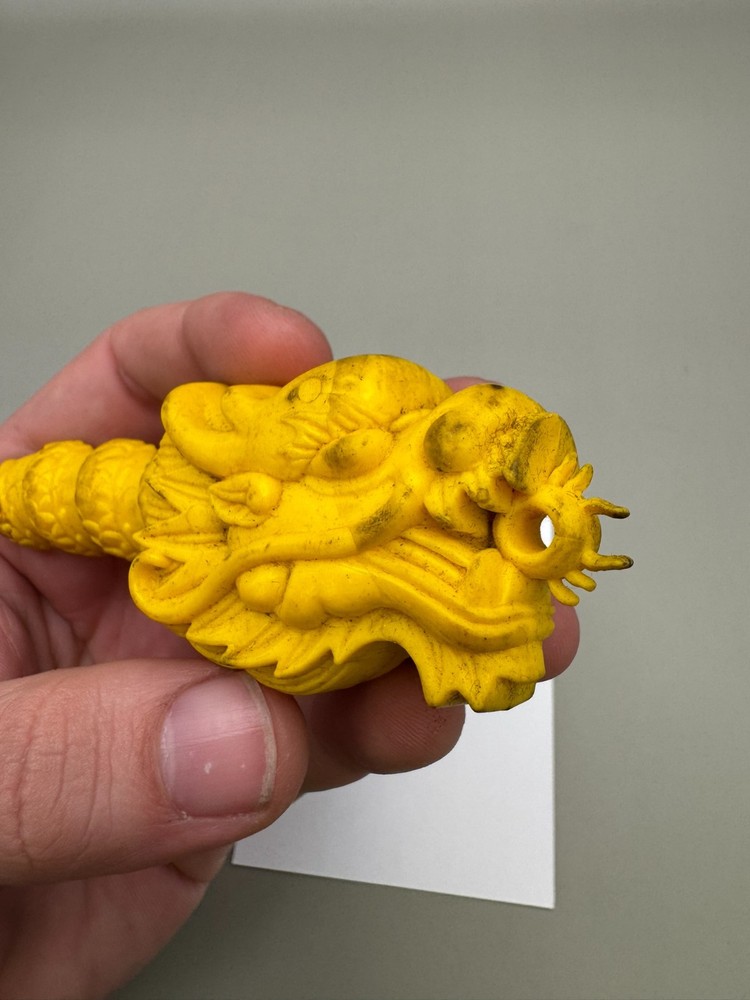 Vintage PB Dragon Barrel Plug-Yellow