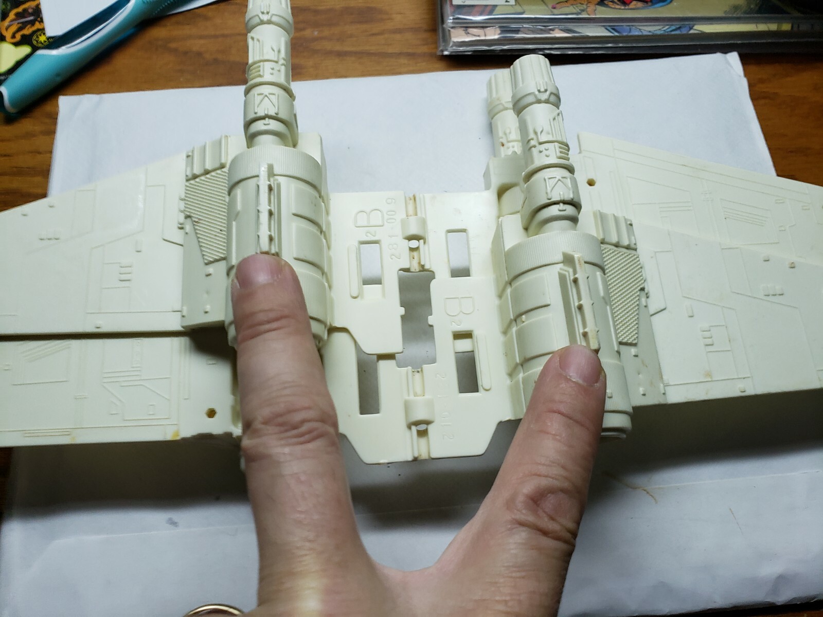 Star Wars Vintage xwing X-wing Parts Electronics Cannons choose Instructions