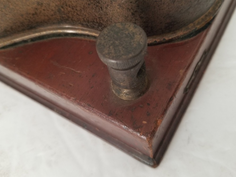 Roller Smith Direct Current Ammeter Meter USA Untested Steampunk Style