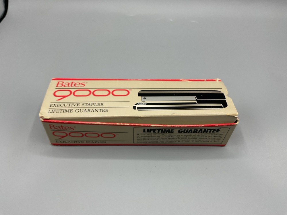 Bates 9000 Executive Stapler Black  9000BK