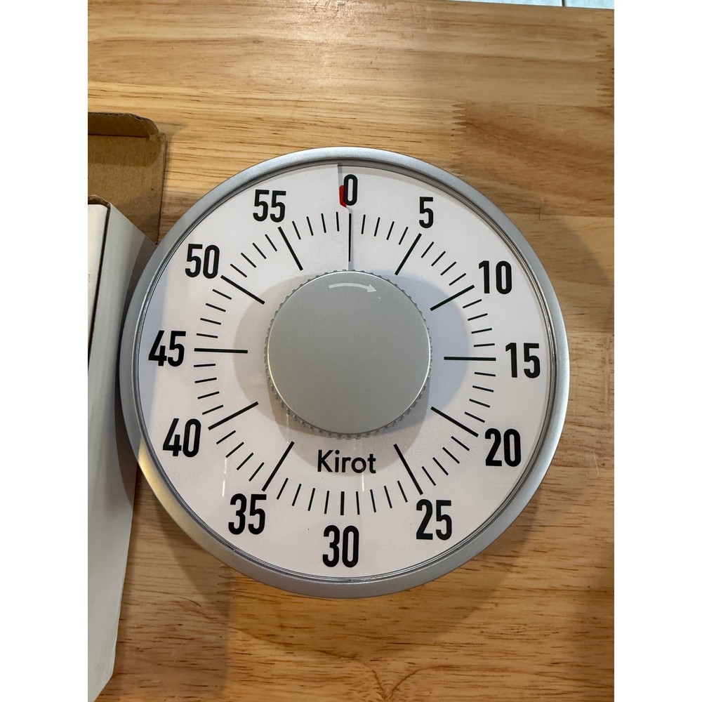 Kirot Mechanical Kitchen Timer 60 Minute Magnetic Cooking Timer