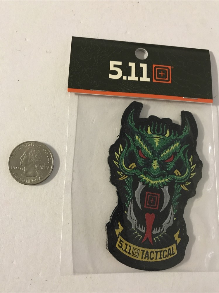 5.11 TACTICAL Morale Patch Green Dragon
