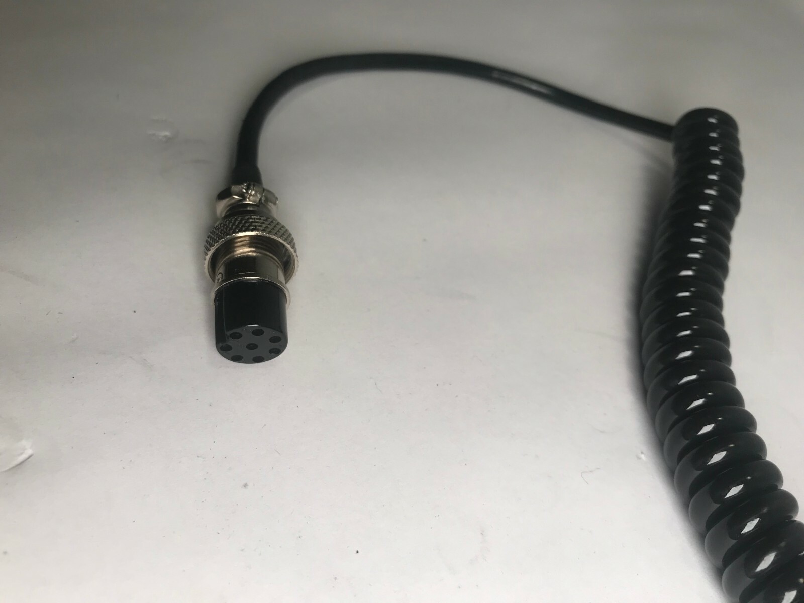 8 PIN for YAESU BLACK CHROME DELTA M2 AMPLIFIED POWER BASE MICROPHONE HAM MIC
