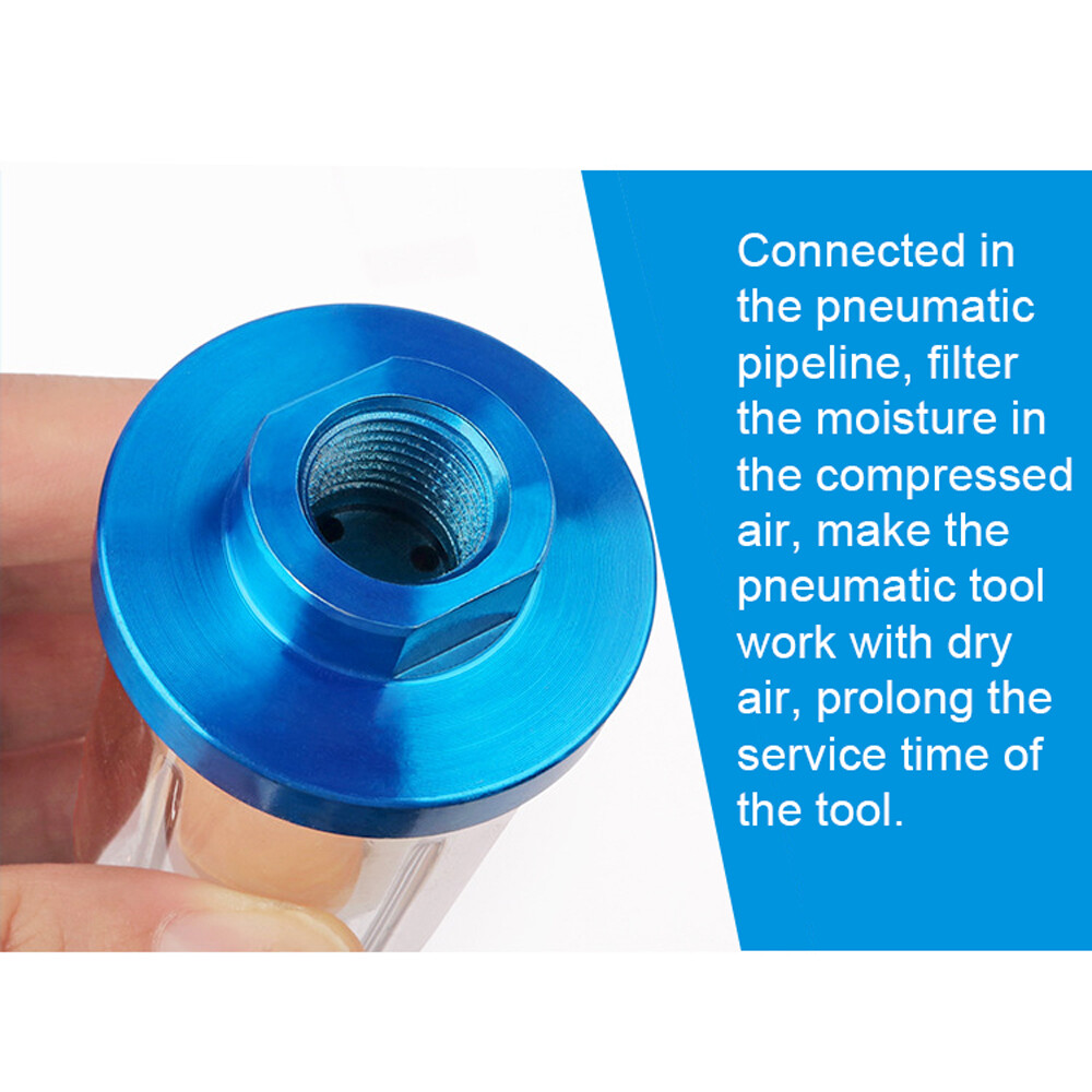 1/4'' Oil Separator Inline Hose Filter Trap Z9P7