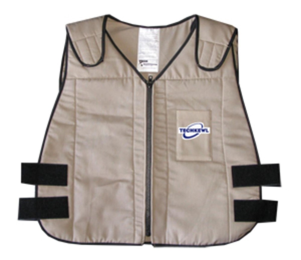 Techniche TechKewl Phase Change Cooling Vest with Inserts and Cooler - Black M/L