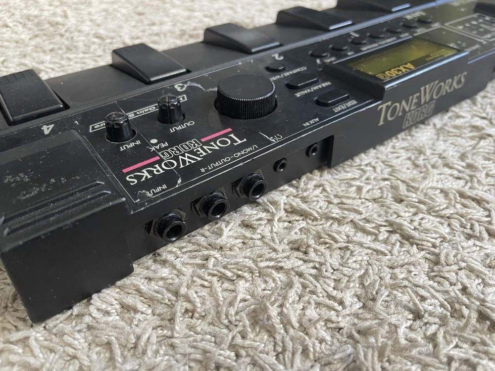 ✨Korg ToneWorks AX30G✨ Multi Effects Pedal W/PSU Working!