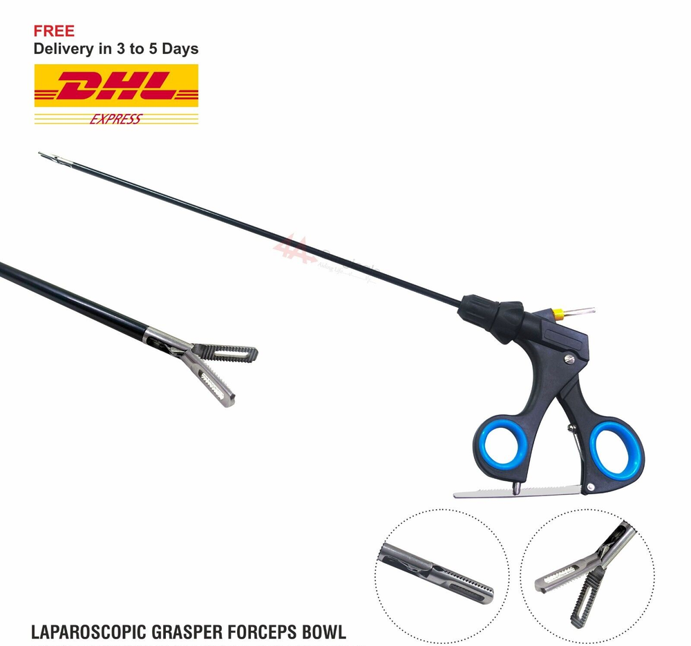 4A Laparoscopic Grasper Forceps Bowl Short Endoscopy Surgical Instruments