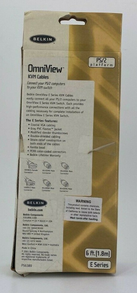 Belkin Omniview KVM Cable
