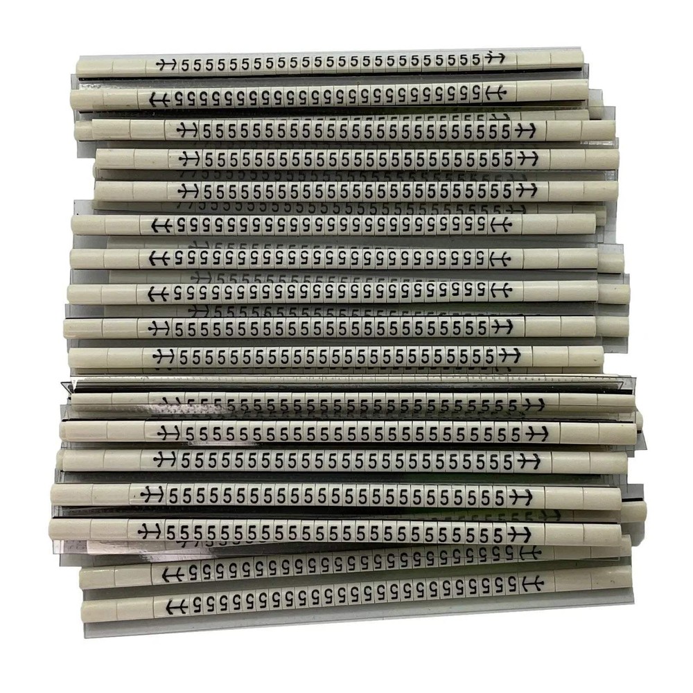 Critchley MultiMark Kit Cable Marker Label Mark 5 Size 2.5mm 0825