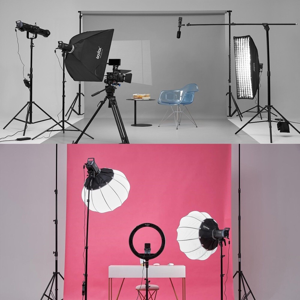US Godox LA200D LED Light 230W Video Light Bowen Mount Continuous Studio Light