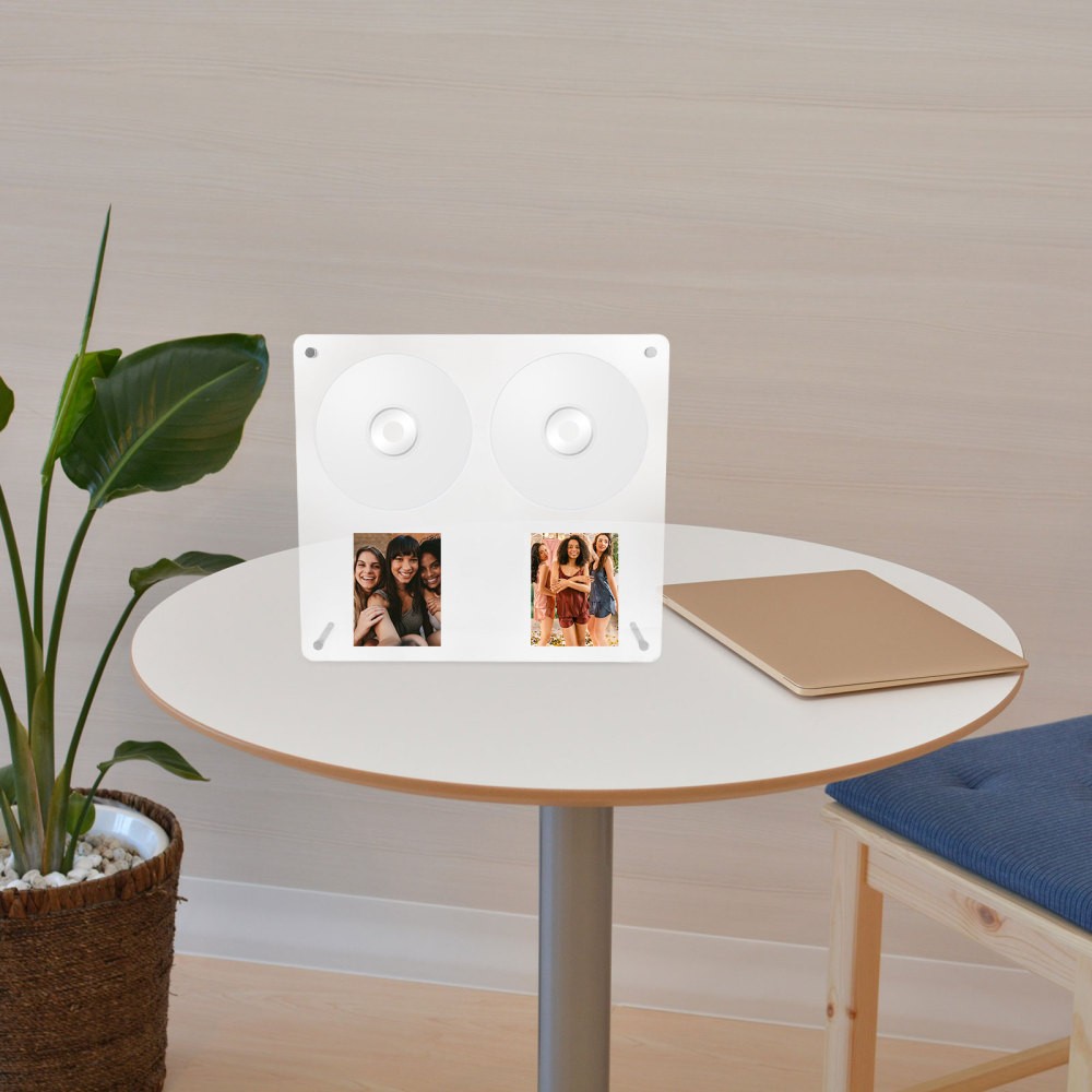 Decorative Cd Stand Rack Record Display Frame Album Storage Case