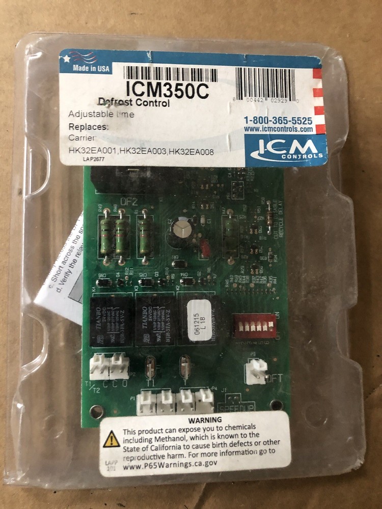 ICM350C DEFROST CONTROL BOARD