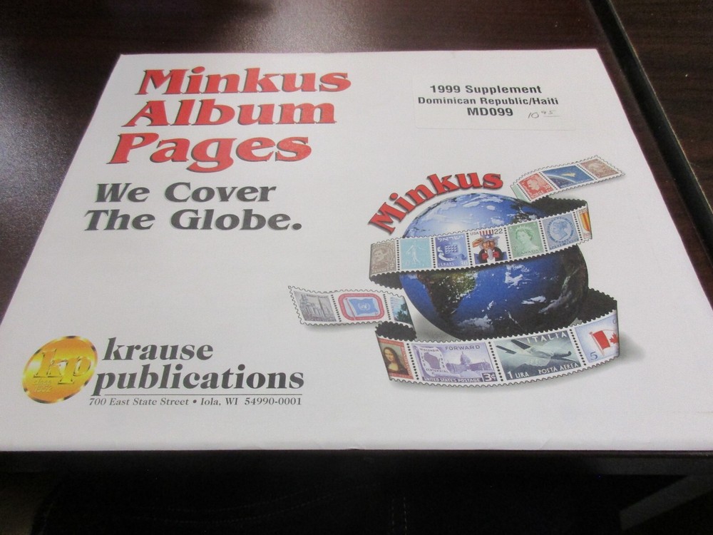 "MINKUS" 1999  SUPPLEMENT DOMINICAN REPUBLIC/HAITI   MD099  W/FREE SHP.