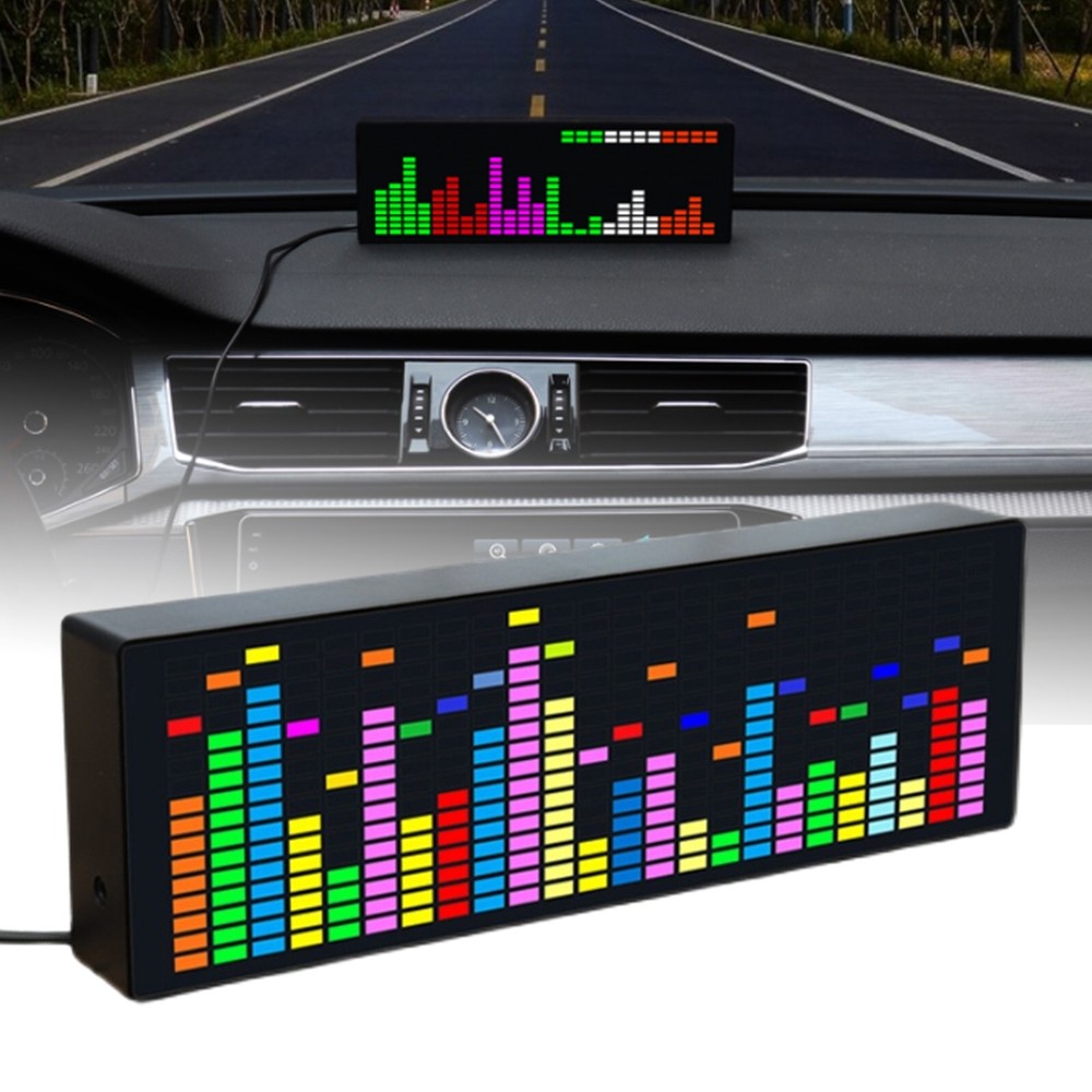 Music Spectrum Indicator VU Meter RGB Audio Level Display Amplifier Board