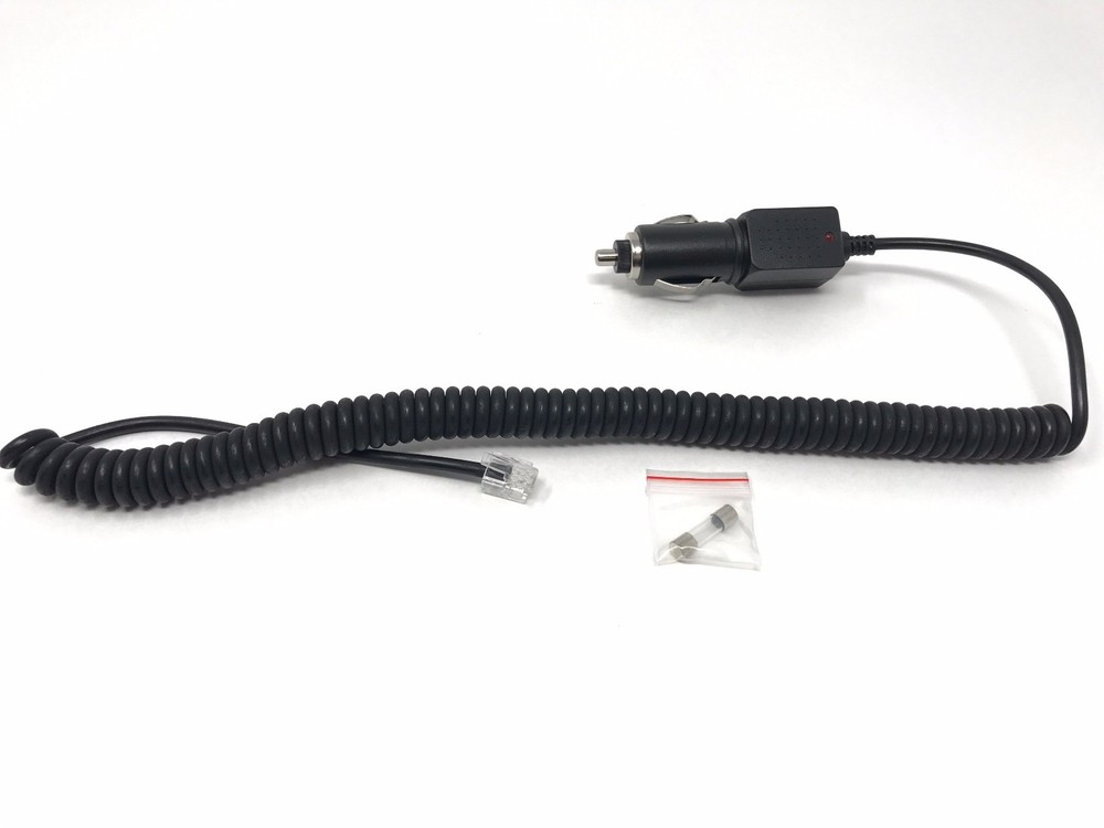 CAR Coiled Power Cord Replacement for Beltronics Pro RX65 RADAR DETECTOR