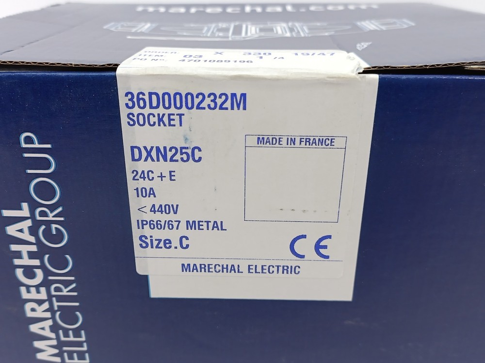 Marechal 36D000232M DXN25C Multicontact Socket Outlet