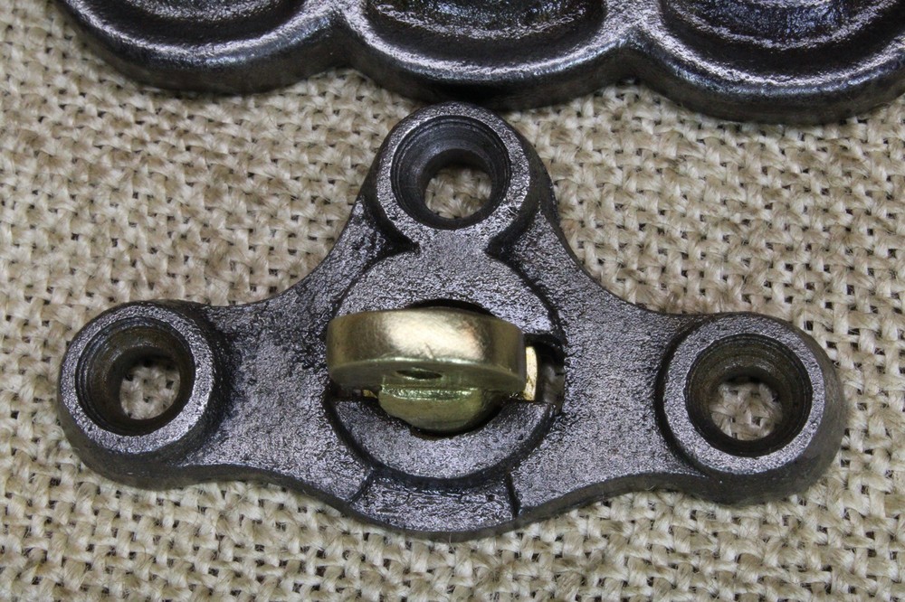 2 vintage Screen Door Hinges quick release old Victorian self closing spring