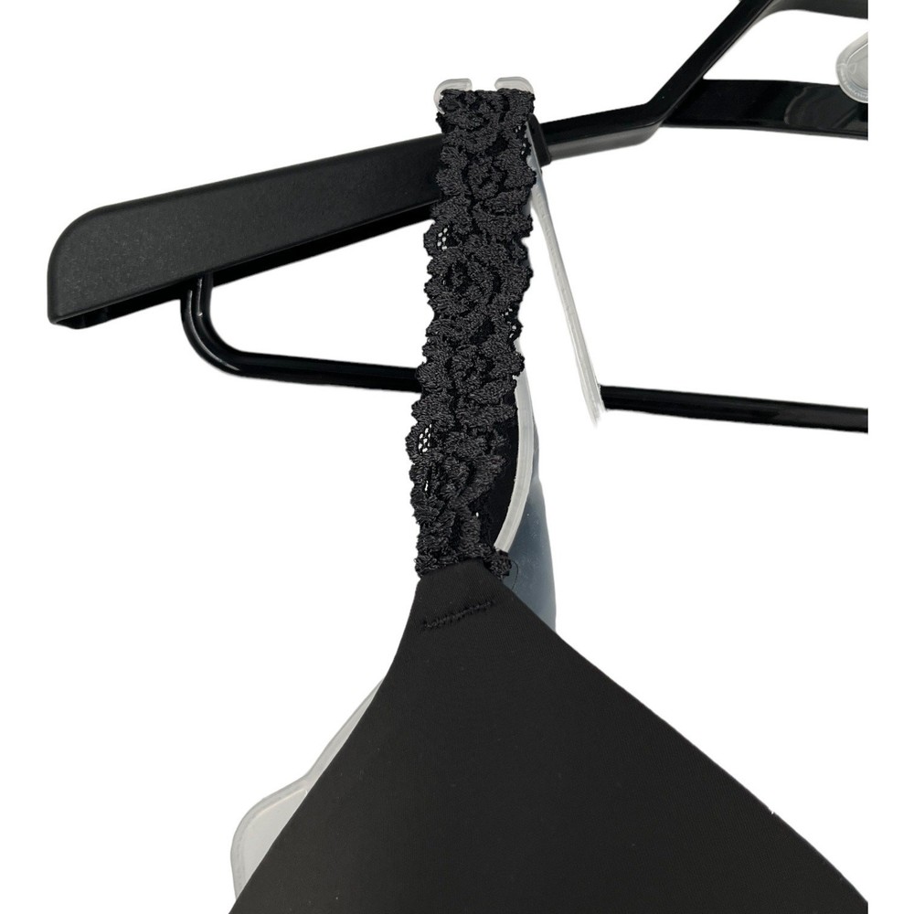 Natori 731080 black Rose Dream Custom Coverage Underwire bra size 32DDD 32F