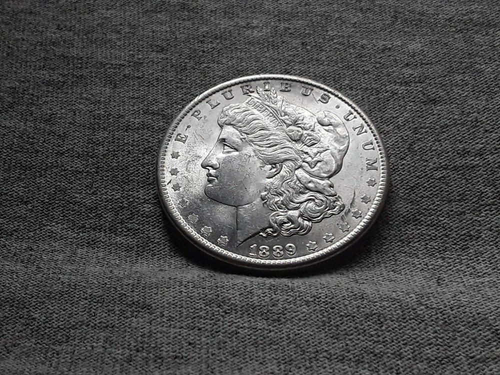 1888 AND 1889 MORGAN SILVER DOLLARS
